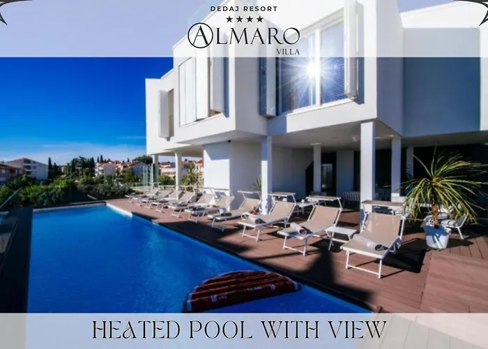 Dedaj Resort - Villa Almaro With Heated Pool Zadar